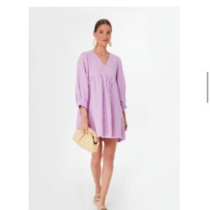 Tuckernuck Pomander Place Lavender Gauze Dress